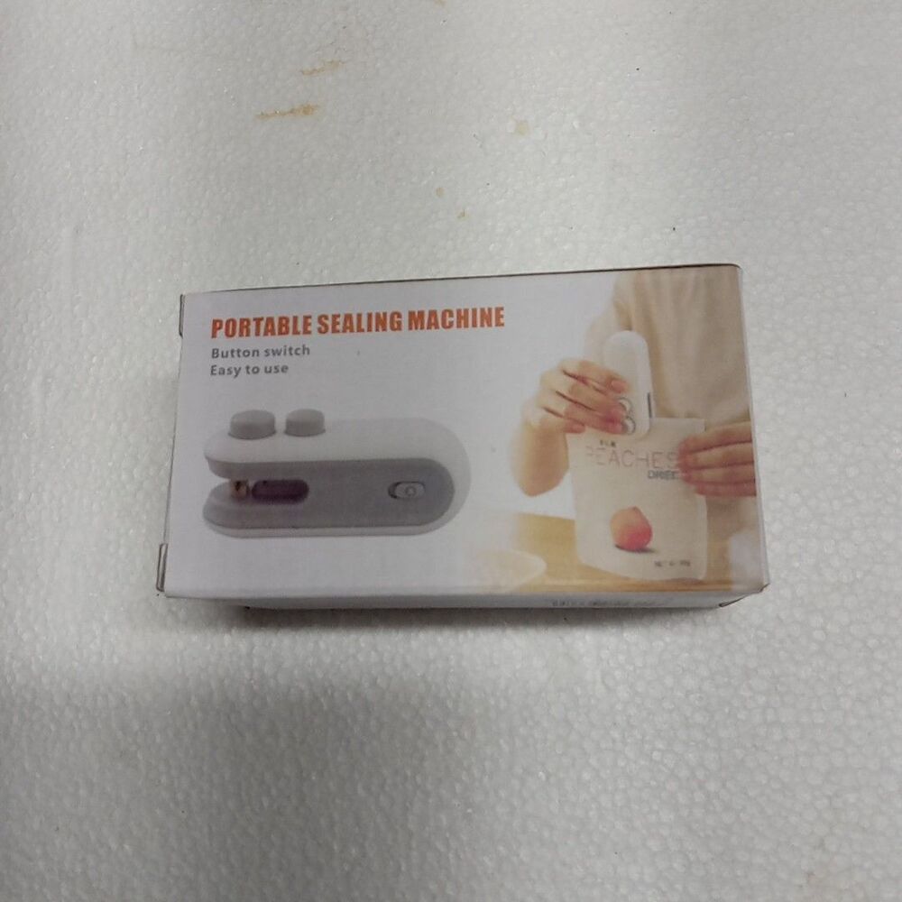 Portable Bag Sealer Mini Heat Sealing Machine USB Rechargeable Food Storage